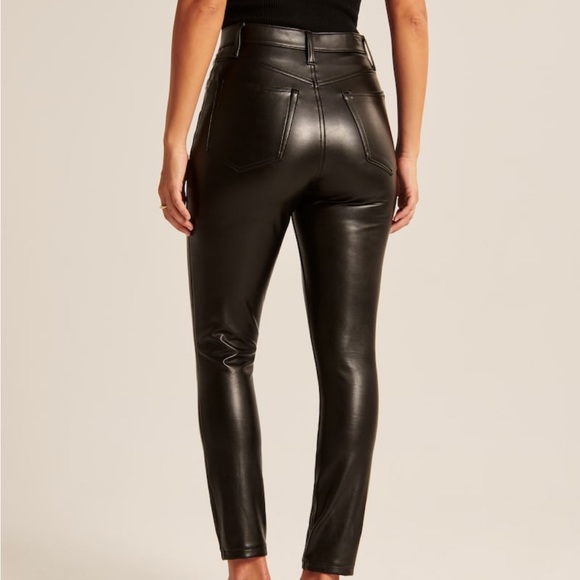 Abercrombie Skinny Leather Pants - Picture 2 of 2